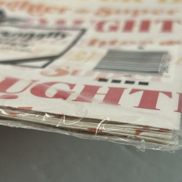 Vintage Personally Yours Gift Wrap Paper Super Daughter 2 Sheets 1982 Each 20X28 - Picture 6 of 6